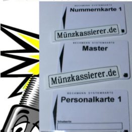 Programmierkarten Chipkarten Systemkarten