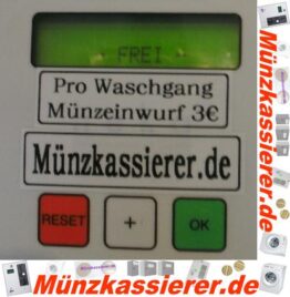 Münkassierer Waschmaschine Türentriegelung mit 31 Kundenkarten-Münzkassierer.de-www.münzkassierer.de-38