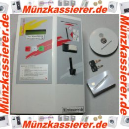 Chipkartenautomat mit Münzeinwurf für Waschmaschine mit Türöffner und Chipkarten 240V