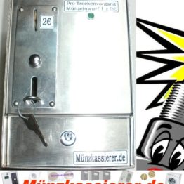 Edelstahl Bezahlautomat Waschmaschine 2Euro ❌ TOP ❌
