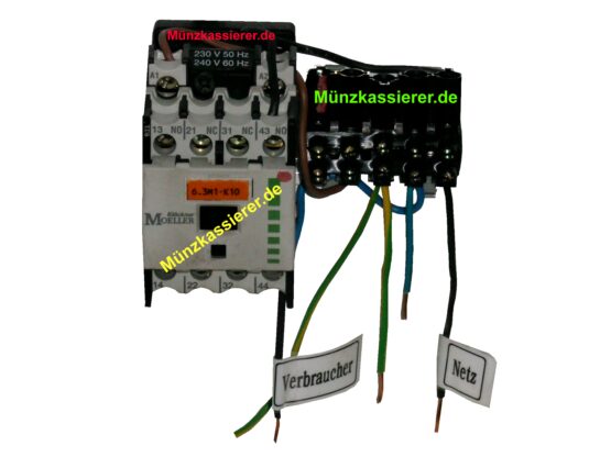 Münzkassierer inkl. 50 Kundenkarten 240 - 400V MKS237 MKS 237 (4)