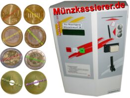 Münzautomat Waschmaschine Türentriegelung Bargeld u. Chipkarten Münzkassierer.de MKS175 MKS 175 (1)