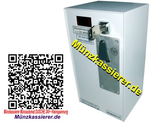 Münzkassierer Münzautomat DUSCHE 24V~ Kleinspannung Münzkassierer.de MKS187 MKS 187 (4)