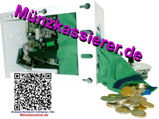 Münzkassierer Waschmaschine Türentriegelung a. f. Miele Münzkassierer.de MKS350 MKS 350 (10)